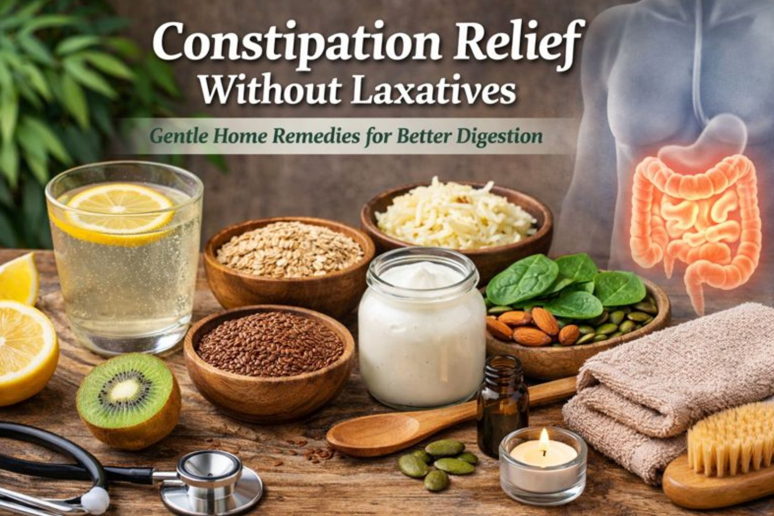 Constipation Relief Without Laxatives