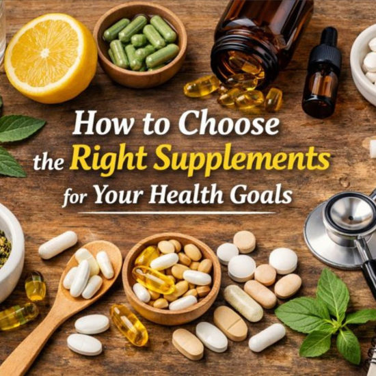 How to Choose the Right Supplements for Your Health Goals