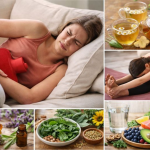natural remedies for menstrual cramps including heat therapy herbal tea yoga essential oils and nutrient rich foods - Latest Home Remedies